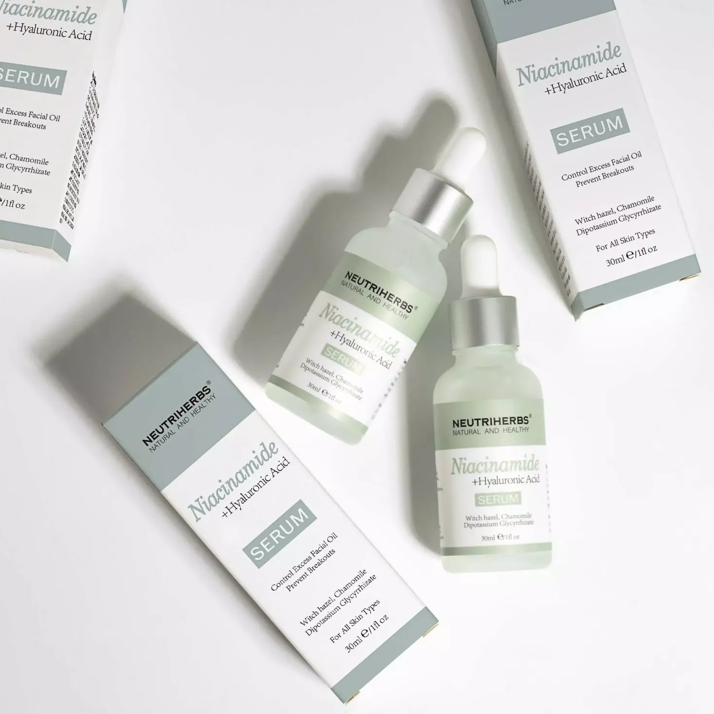 Neutriherbs Niacinamide + Hyaluronsyra Skin Serum 30 ml