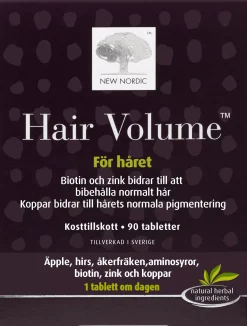 New Nordic Hair Volume 90 stk