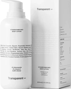 NICHE BEAUTY LABTransparent Lab Vitamin Enriched Body Lotion 400 ml