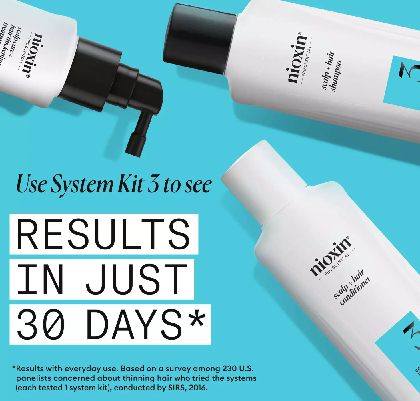 NioxinSystem 3 Conditioner for Colored Thinning Hair 1000 ml