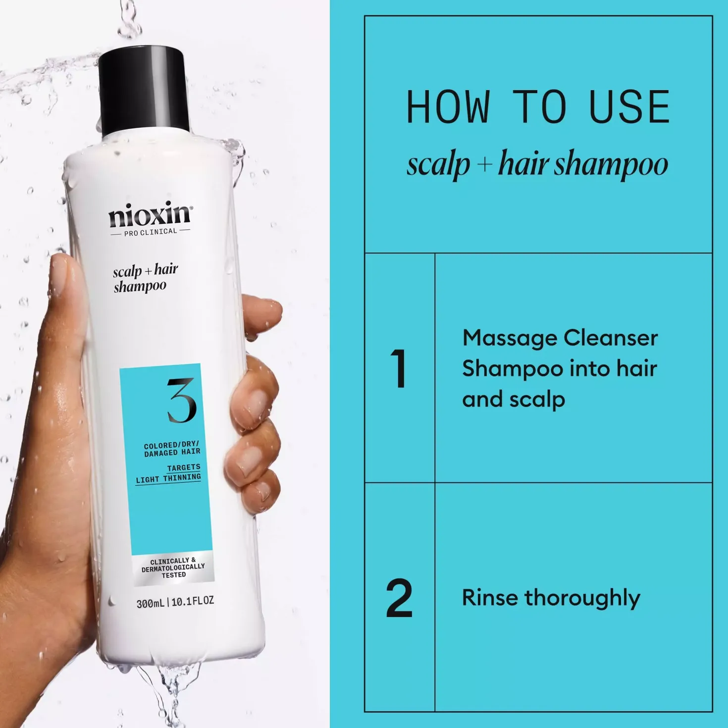 NioxinSystem 3 Conditioner for Colored Thinning Hair 1000 ml