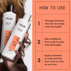 NioxinSystem 4 Loyalty Kit for Colored Thinning Hair