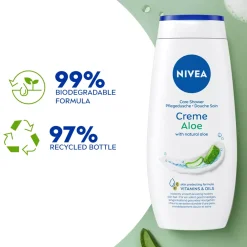 NIVEA Care Shower Creme Aloe 250 ml