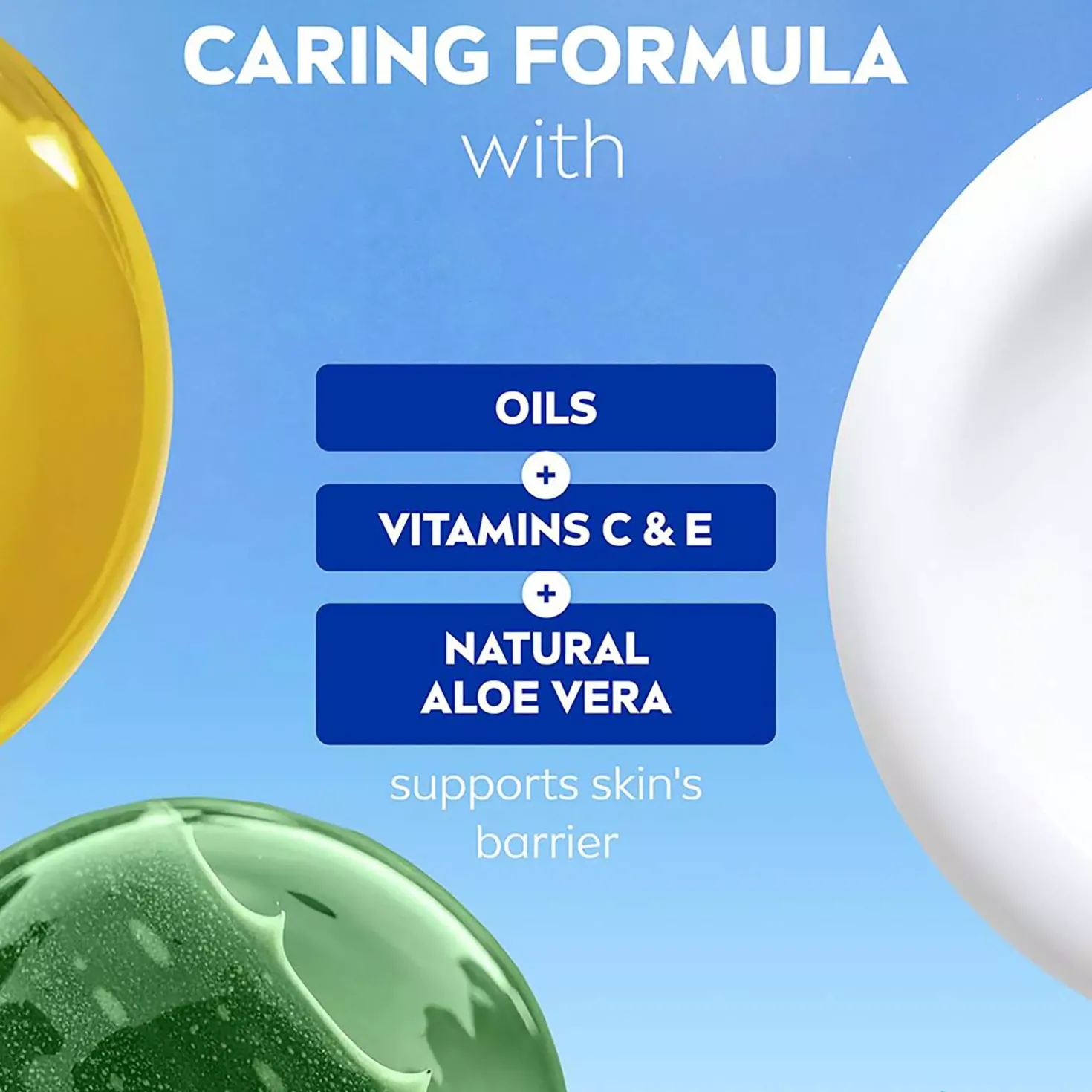 NIVEA Creme Aloe & natural Aloe Shower