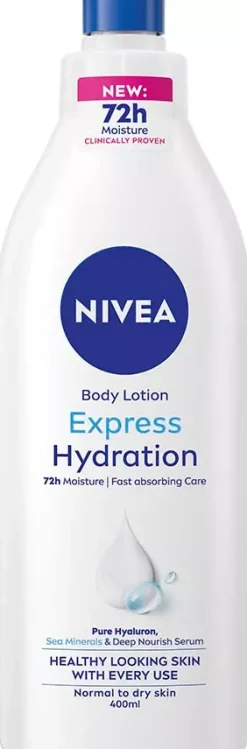 NIVEA Express Hydration Body Lotion Pump 400 ml