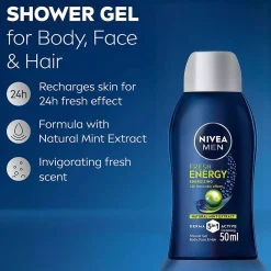 NIVEA Fresh Energy Shower Gel 50 ml