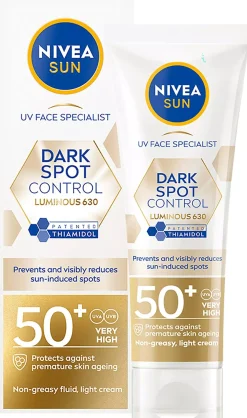 NIVEALuminous630 UV Face Dark Spot Control SPF50+ 40 ml