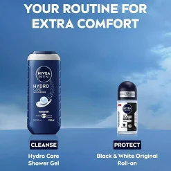 NIVEAMEN Antiperspirant Deo Black & White Original Roll on 50 ml