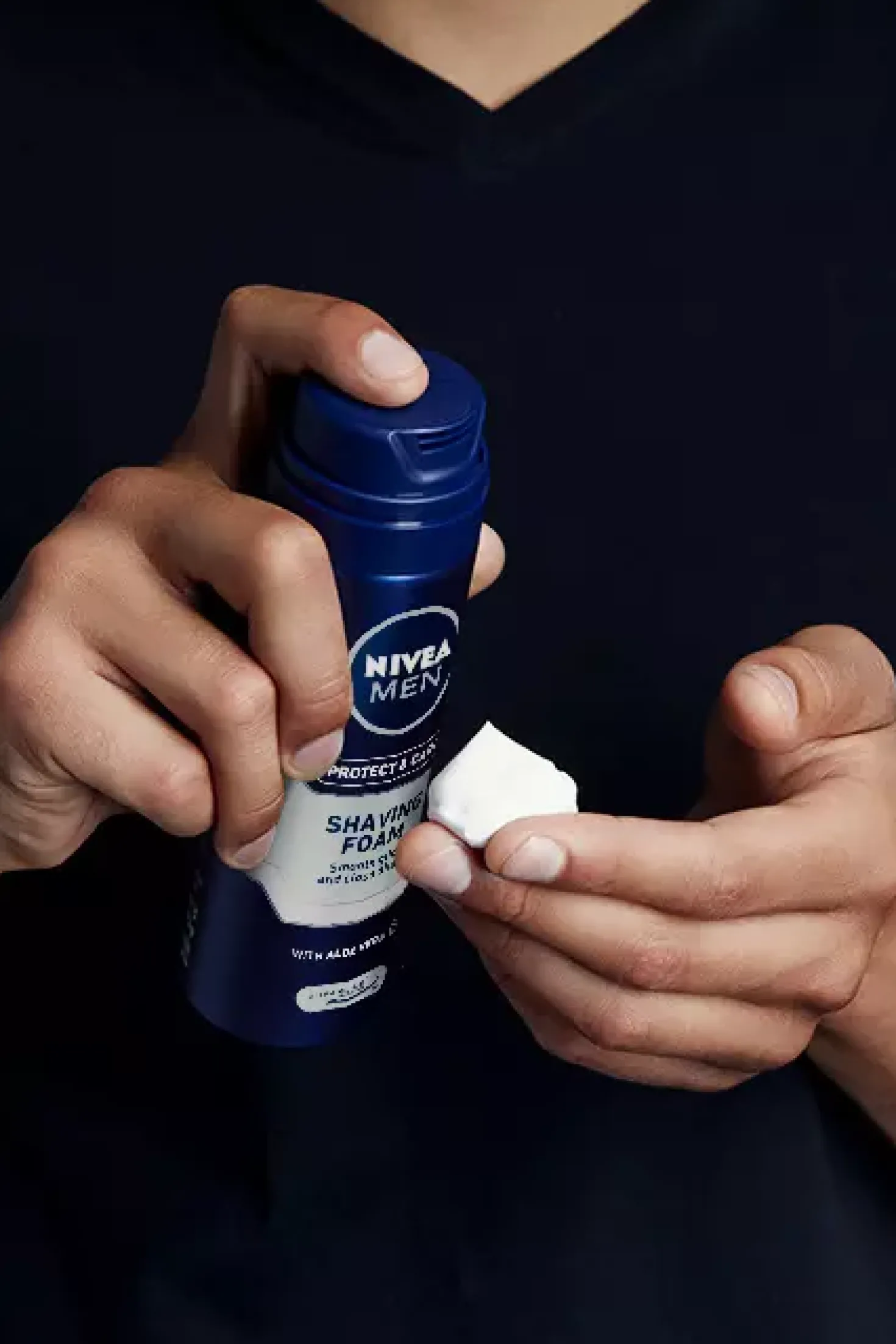 NIVEAMEN Protect & Care Shaving Foam 200 ml