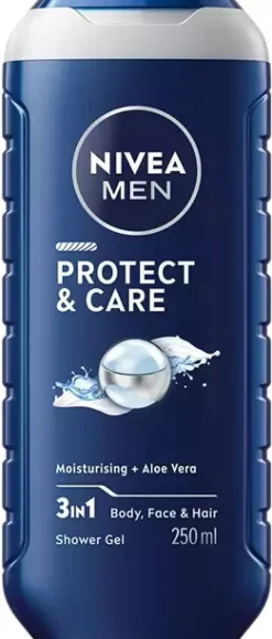 NIVEAMEN Protect & Care Shower Gel 250 ml
