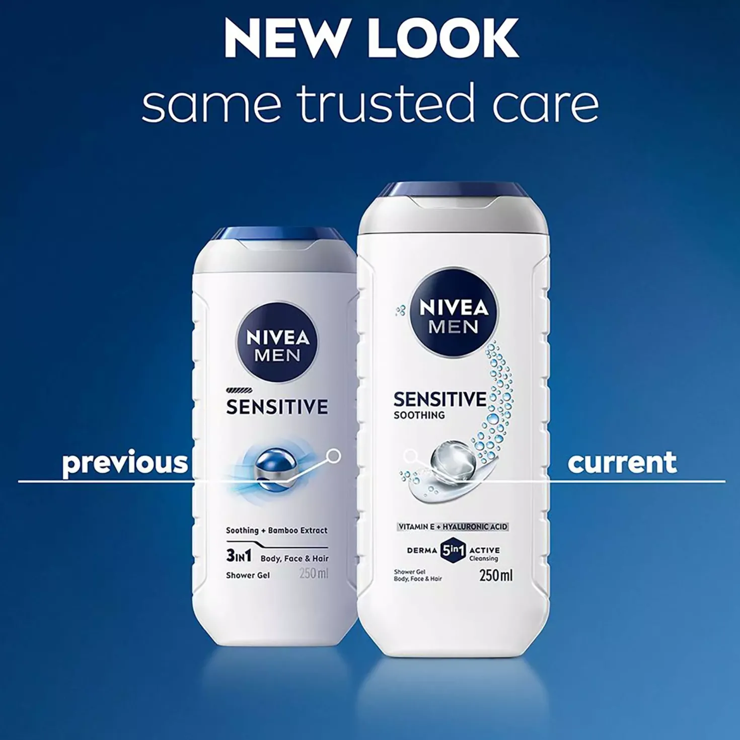NIVEAMEN Sensitive Shower Creme 250 ml