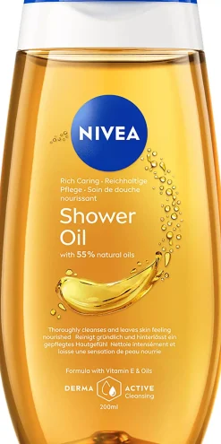 NIVEA Rich Caring Shower Oil 200 ml