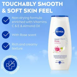 NIVEA Rose & Almond Oil Shower 250 ml