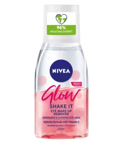 NIVEA Shake It Glow Eye Make-up Remover 125 ml
