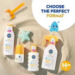 NIVEASUN Kids Sensitive Protect Sun Lotion SPF50+ 200 ml