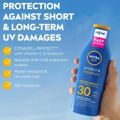 NIVEASUN Protect & Moisture Sun Lotion SPF30 200 ml