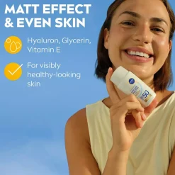 NIVEASUN UV Face Specialist Ultra Light Daily Fluid, Medium Tinted SPF 50+ 40 ml