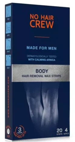 No Hair Crew Hair Removal Wax Strips