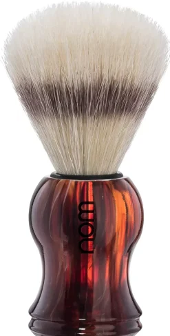 NOMGUSTAV Shaving Brush Pure Bristle Creme
