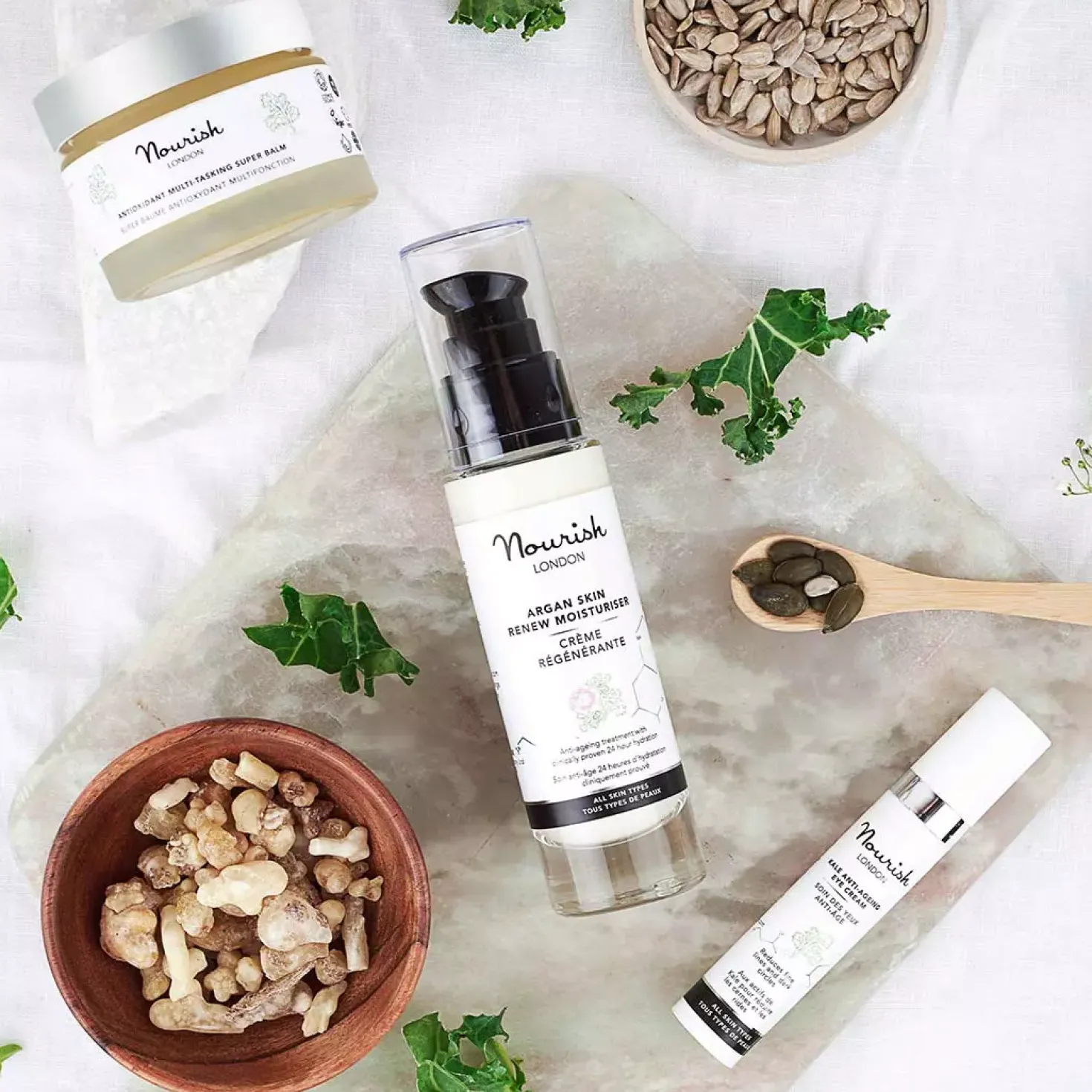 Nourish London Argan Skin Renew Moisturiser 50 ml
