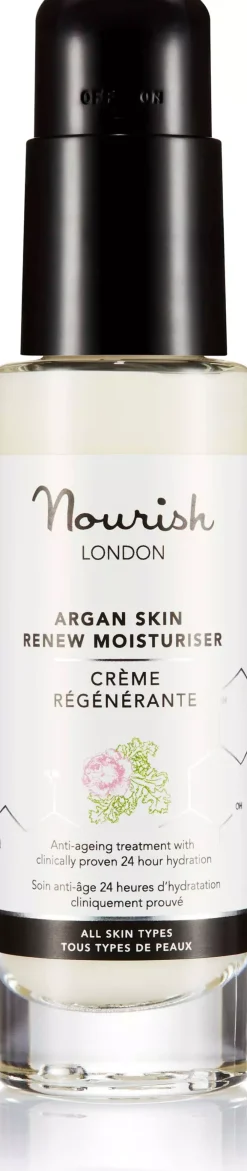 Nourish London Argan Skin Renew Moisturiser 50 ml