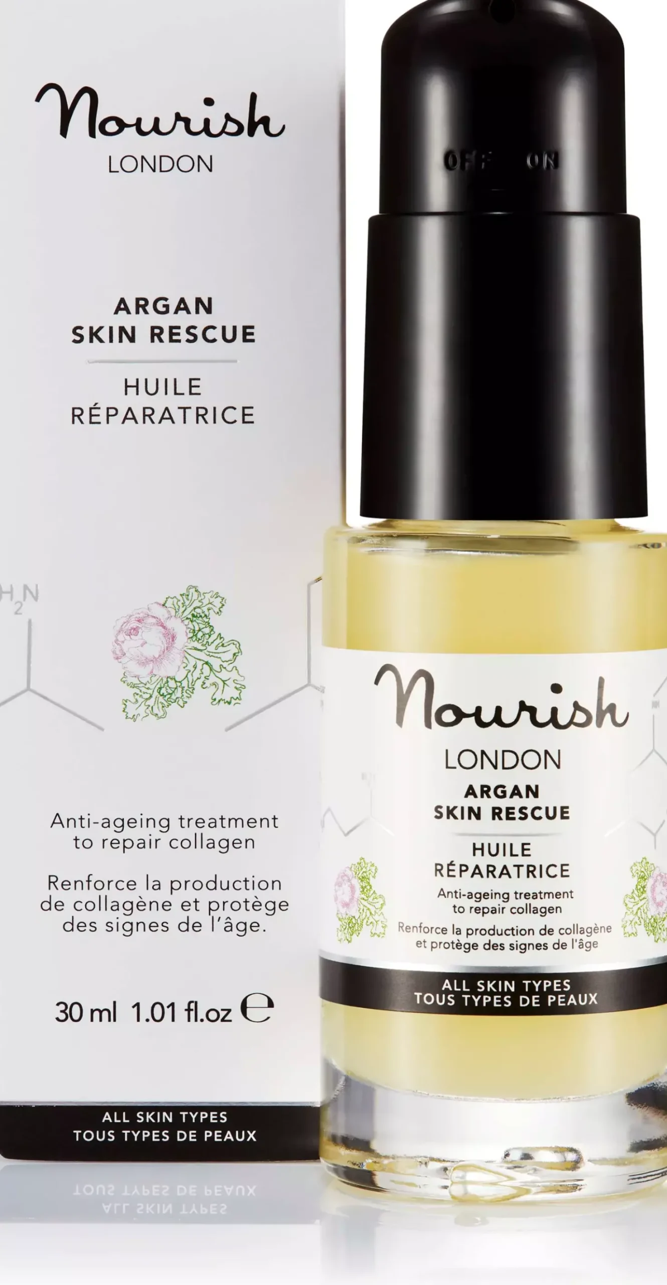 Nourish London Argan Skin Rescue 30 ml