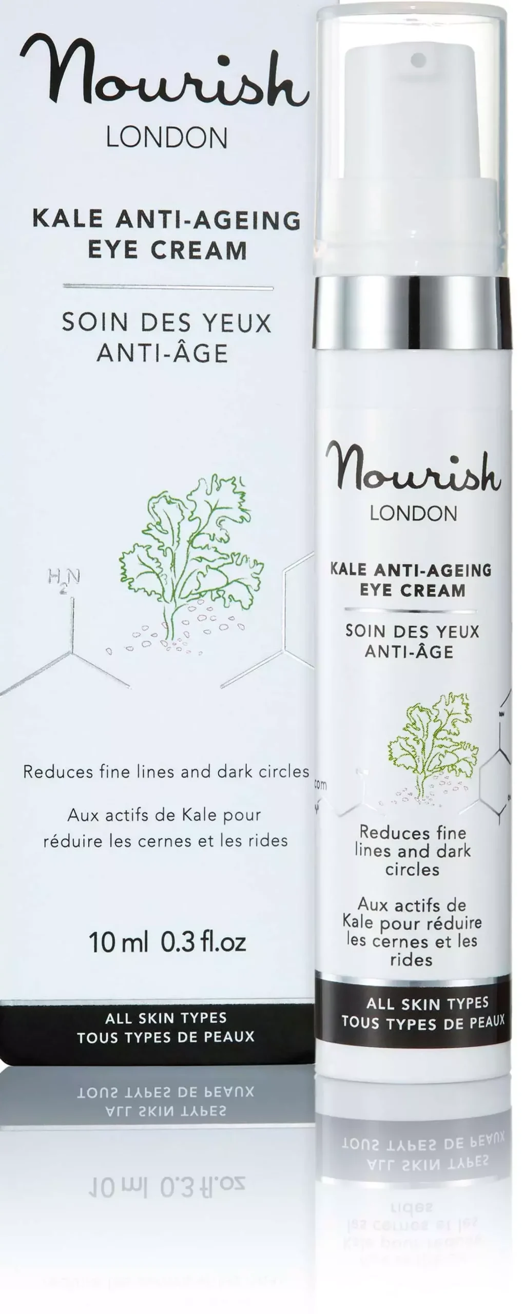 Nourish London Kale Anti-Ageing Eye Cream 10 ml