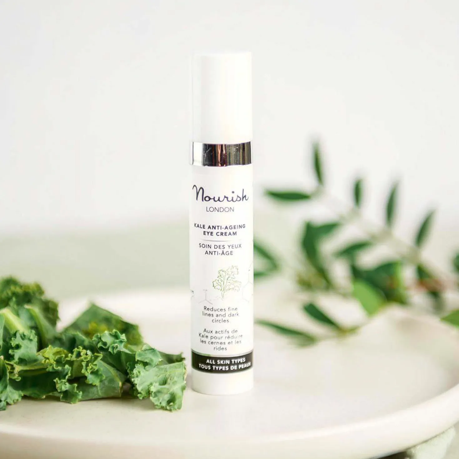 Nourish London Kale Anti-Ageing Eye Cream 10 ml