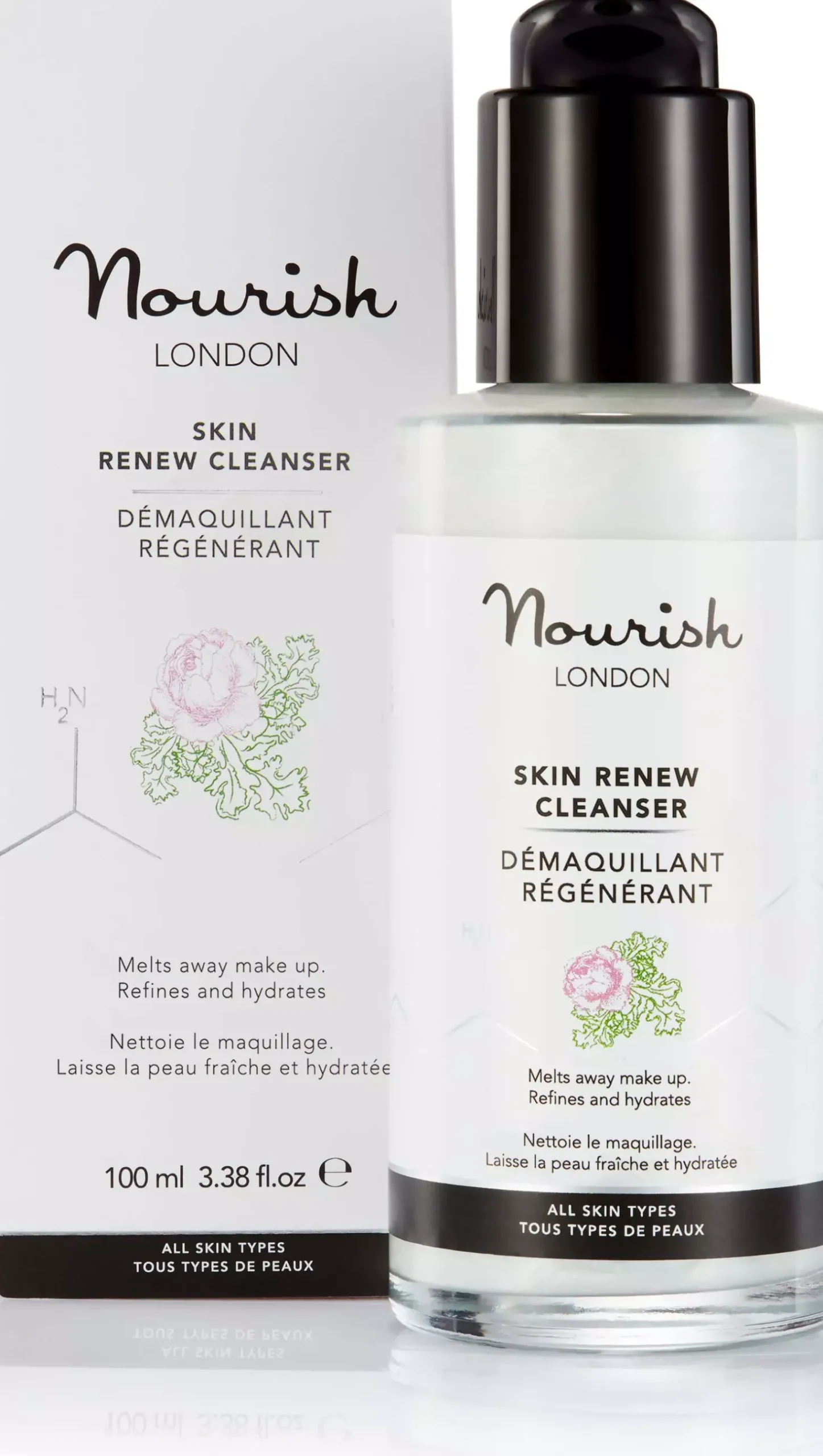 Nourish London Skin Renew Cleanser 100 ml