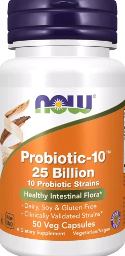 NOW Probiotic-10 25 Billion 50 stk