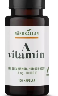 Närokällan A-vitamin 100 stk
