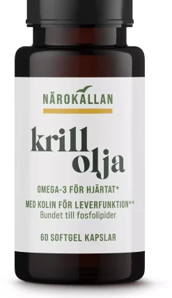 Närokällan Krillolja 60 stk