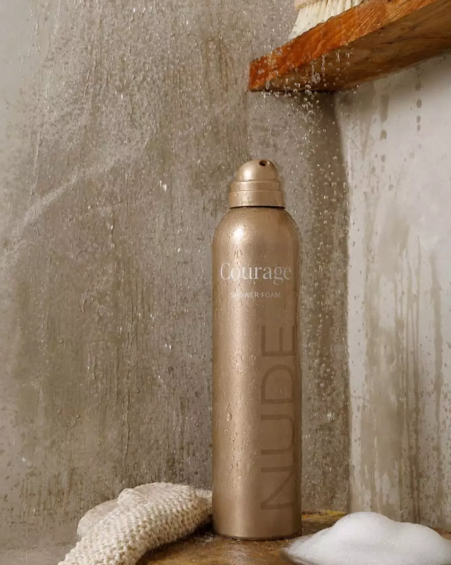 Nude Beauty Courage Shower Foam 200 ml