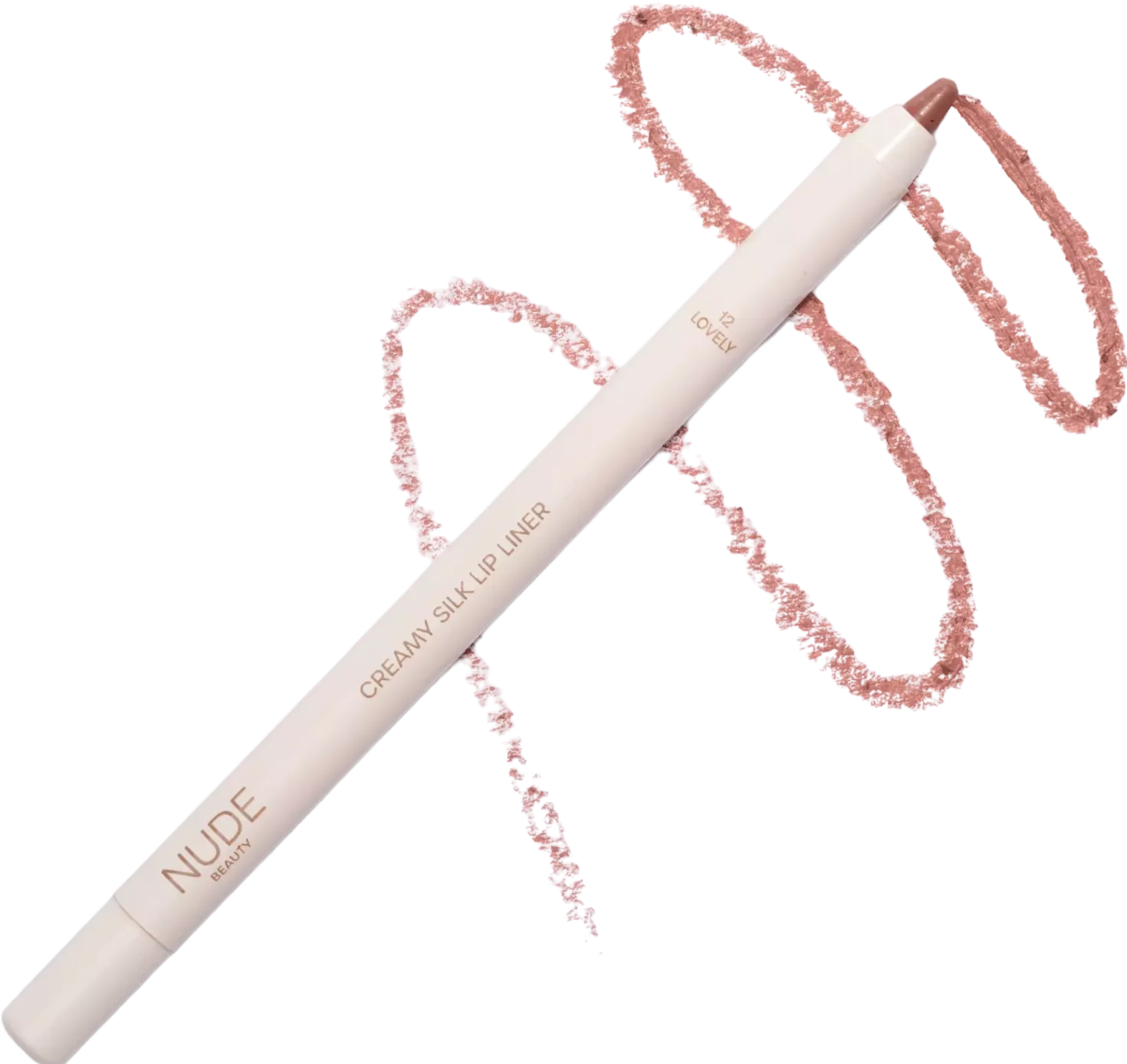 Nude Beauty Creamy Silk Lip Liner 12 Lovely