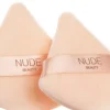 Nude Beauty Triangle Powder Puff Duo