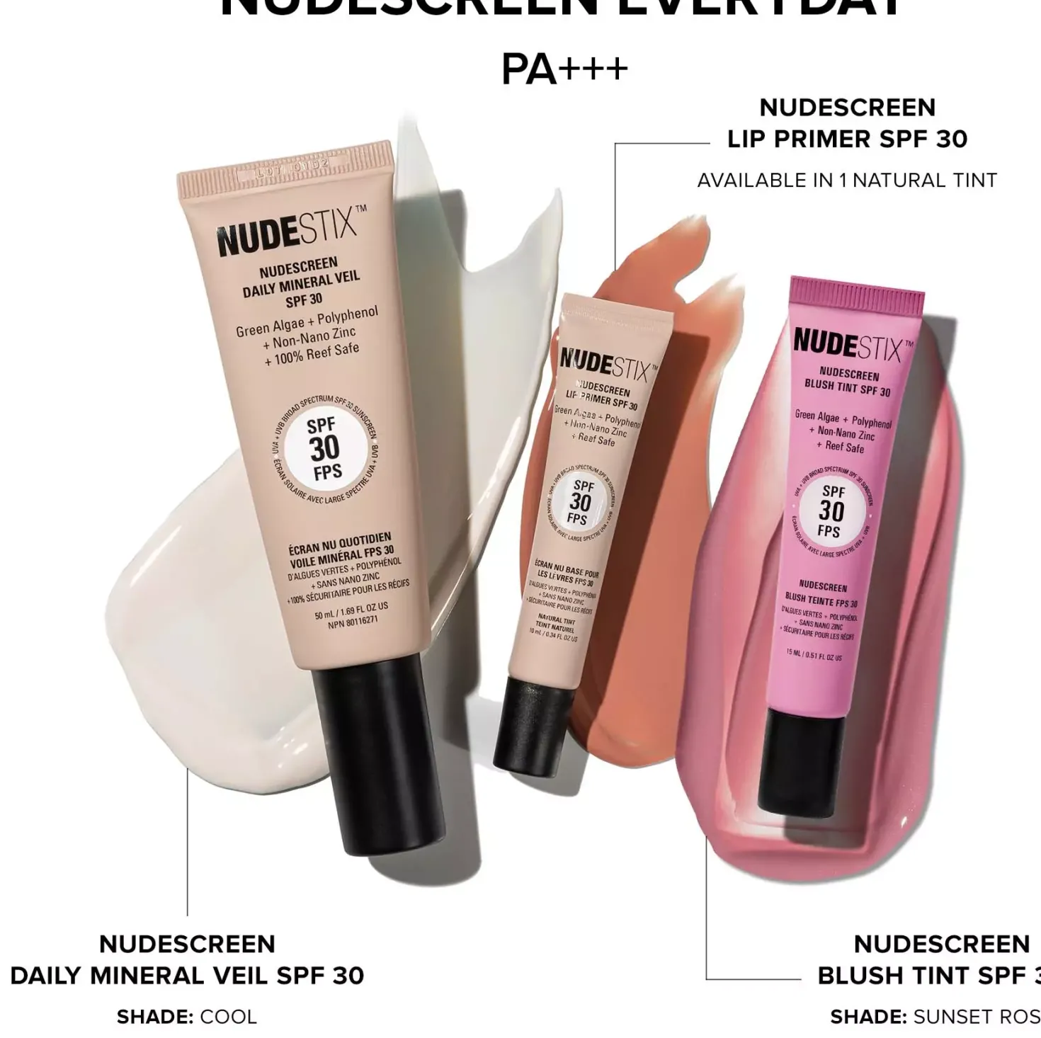 Nudestix Nudescreen Daily Mineral Veil SPF30 Tan
