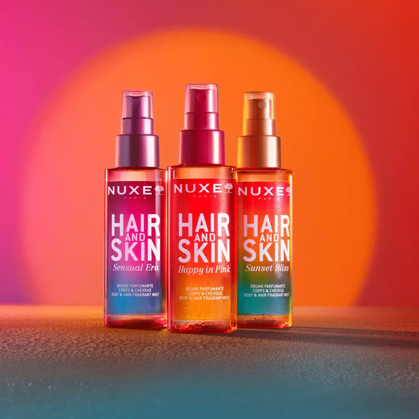NuxeHair and Skin Happy in Pink Body & Hair Fragrant Mist 100 ml
