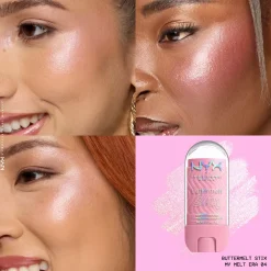 NYX PROFESSIONAL MAKEUP Buttermelt Glaze Highlighter Stix 10 Worth Melting For