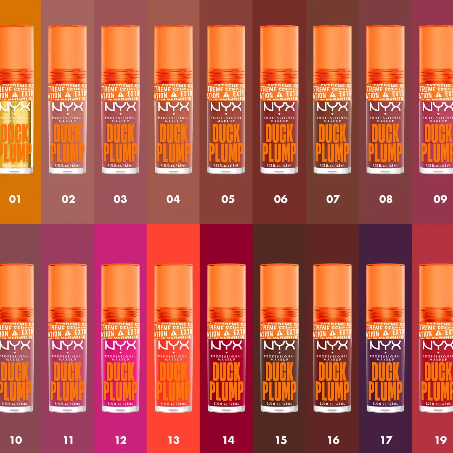 NYX PROFESSIONAL MAKEUP Duck Plump Lip Lacquer 03 Nude Swings