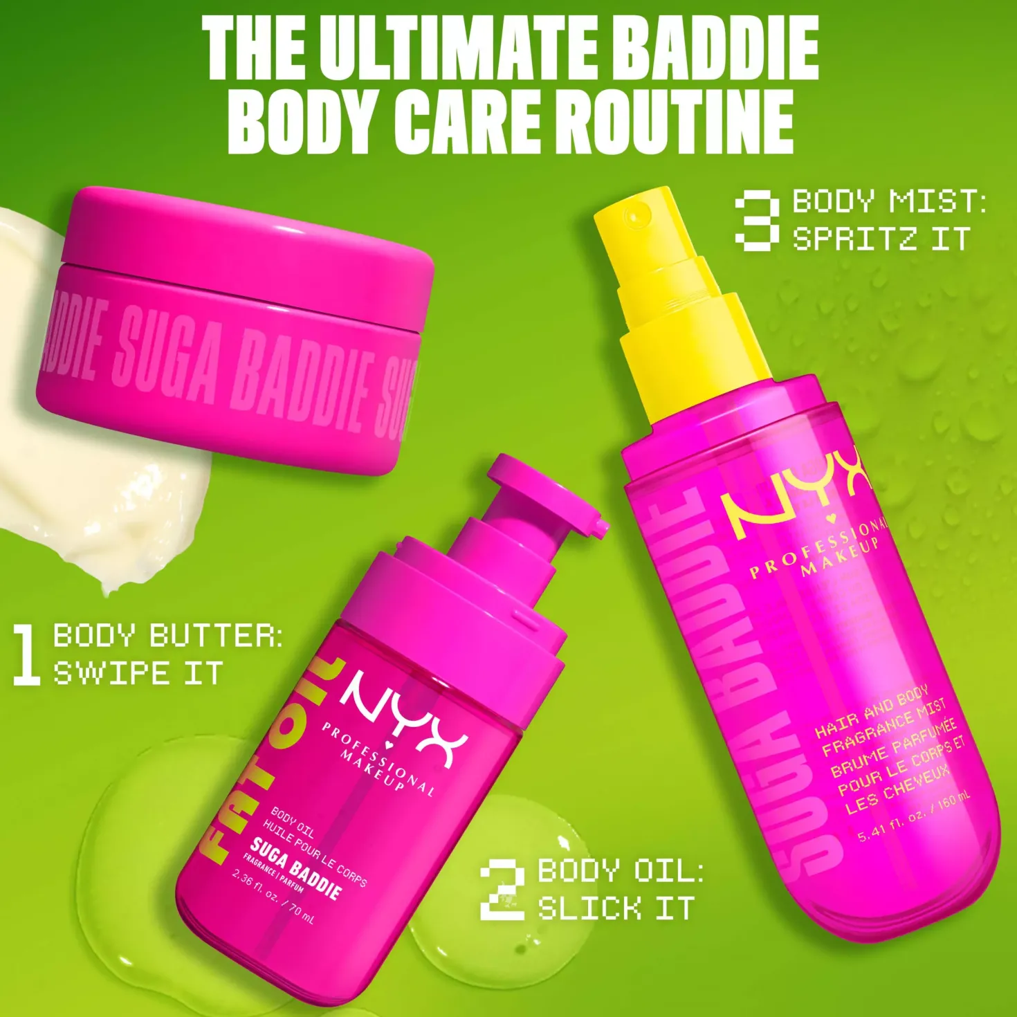 NYX PROFESSIONAL MAKEUP Fat Oil Body Butter Caramelt Mami