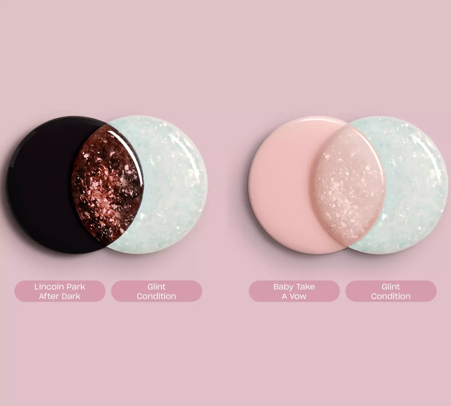 OPIInfinite Shine Glaze Toppers Glint Condition