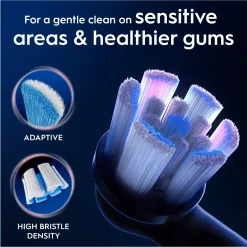 Oral B iO Gentle Care Toothbrush Heads Black 3 stk