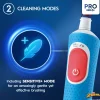 Oral B Pro Kids Spider-Man Electric Toothbrush Designed By Braun