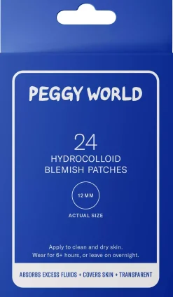 Peggy World Blemish Patches Round Transparent