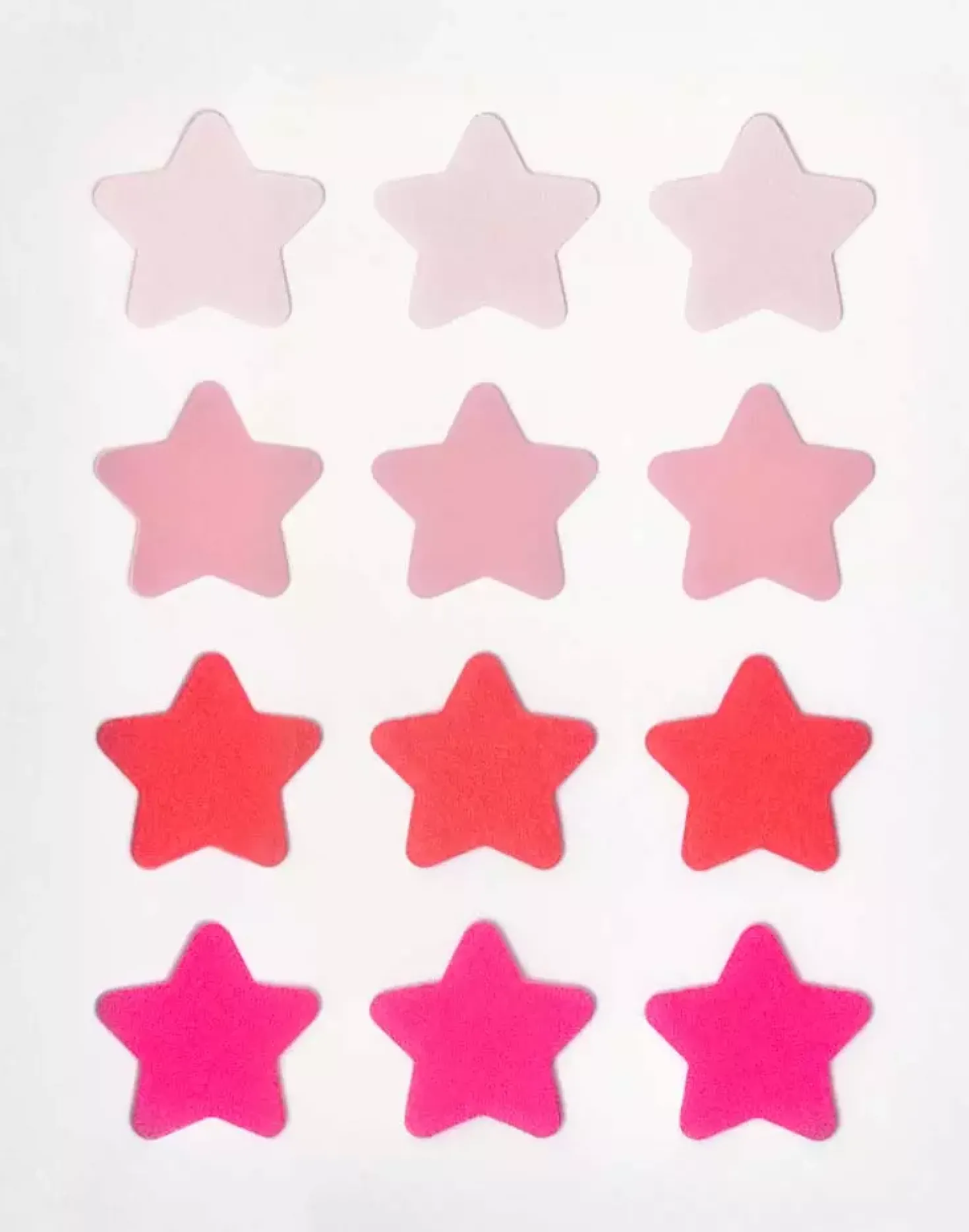 Peggy World Blemish Patches Stars and Hearts Hot Pink