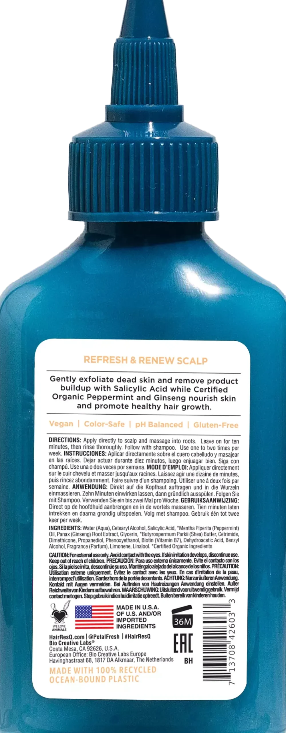 Petal FreshHair ResQ Scalp Care Exfoliating Scalp Mask 118 ml