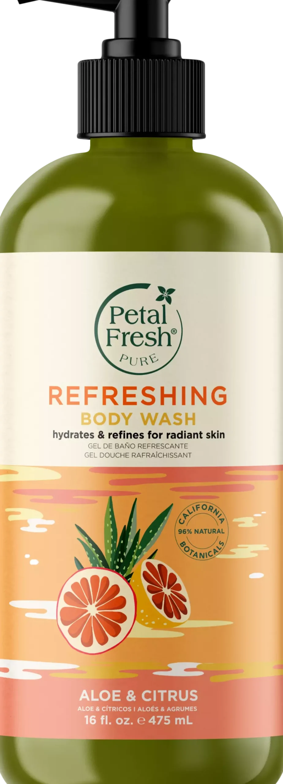 Petal FreshPure Aloe & Citrus Body Wash 1000 ml
