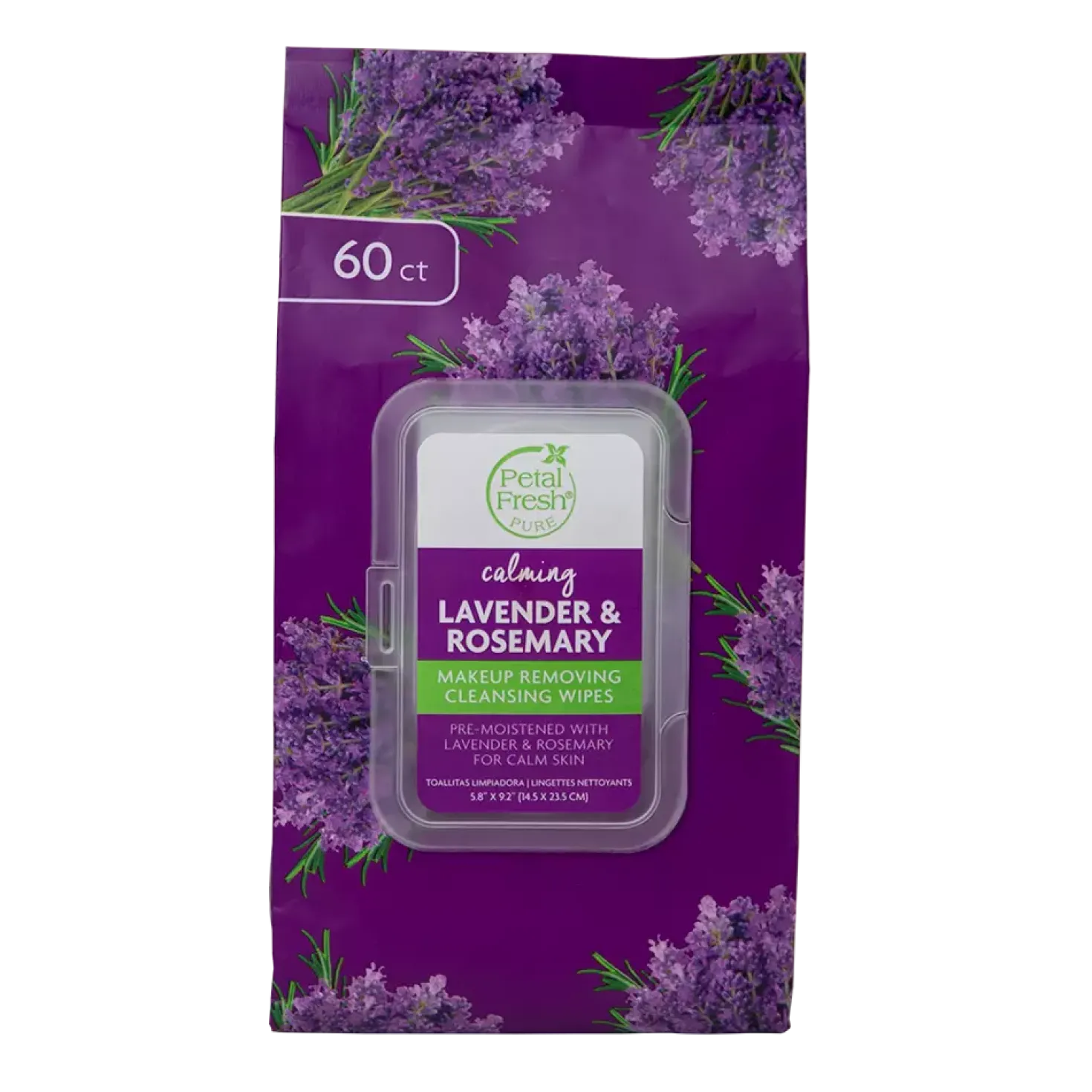 Petal FreshPure Lavender & Rosemary Makeup Removing Wipes