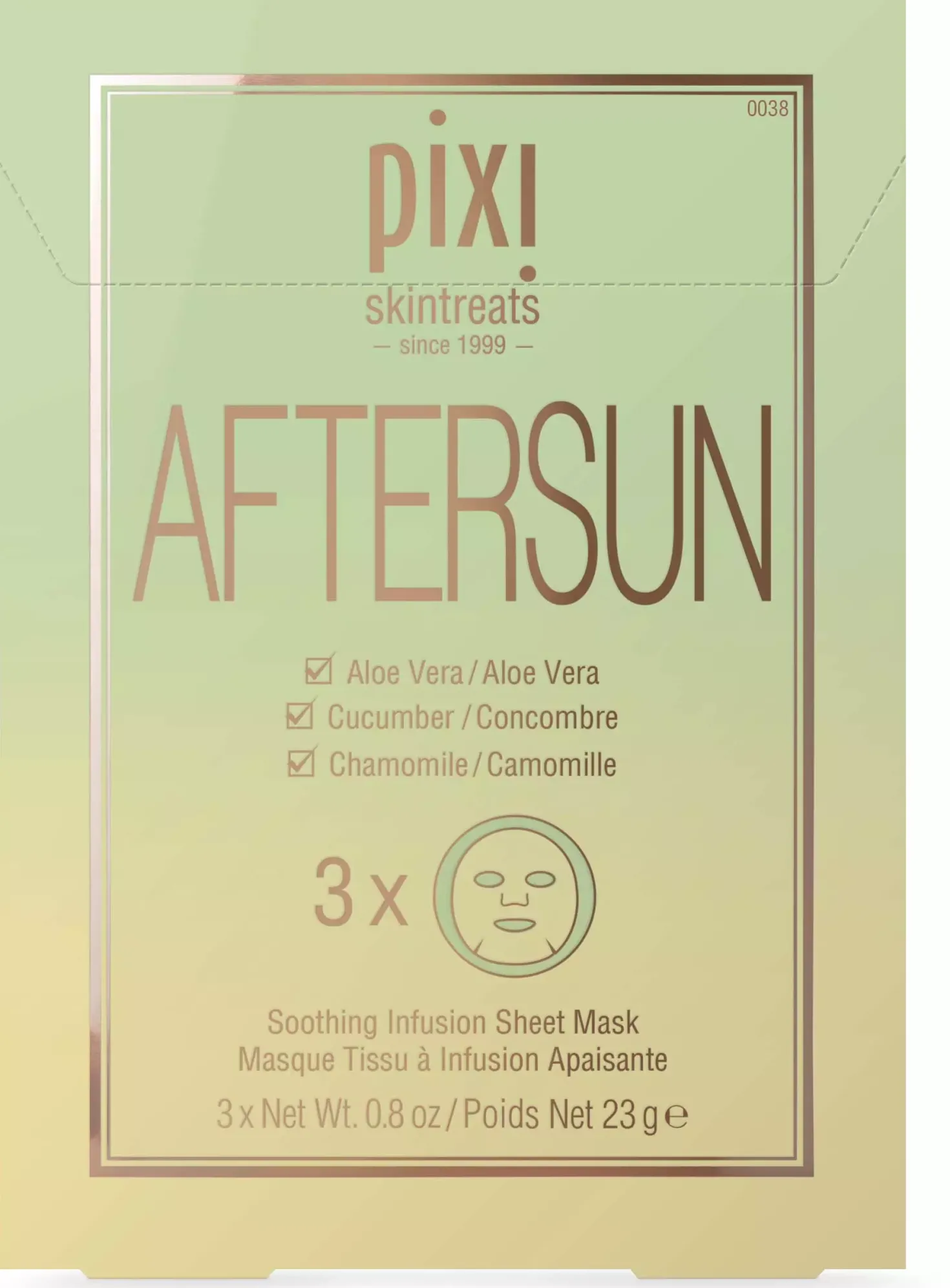 PIXI AfterSun Sheet-Mask 3 stk