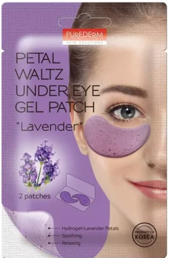 Purederm Petal Waltz Under Eye Gel Patch "Lavender" 7 g
